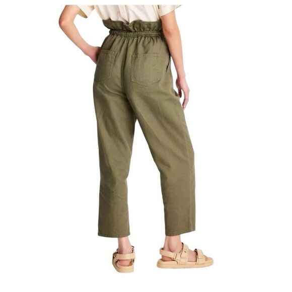 NEW Future Collective Jenny K Lopez High-Waisted Eyelet Pants 16 - Picture 2 of 11